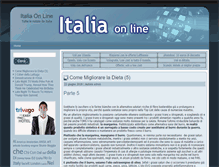 Tablet Screenshot of italiaon-line.com
